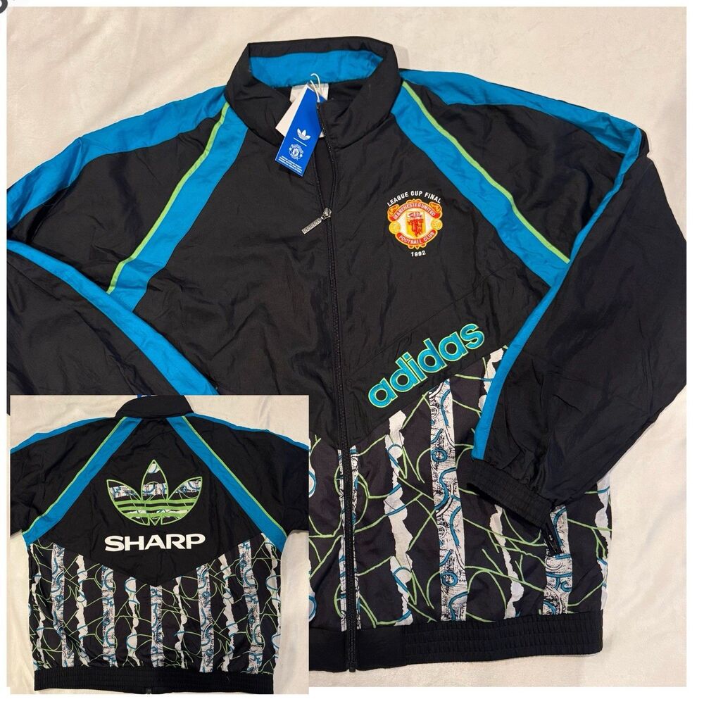 Adidas Manchester United Jacket League Cup Final 1992 Jacket